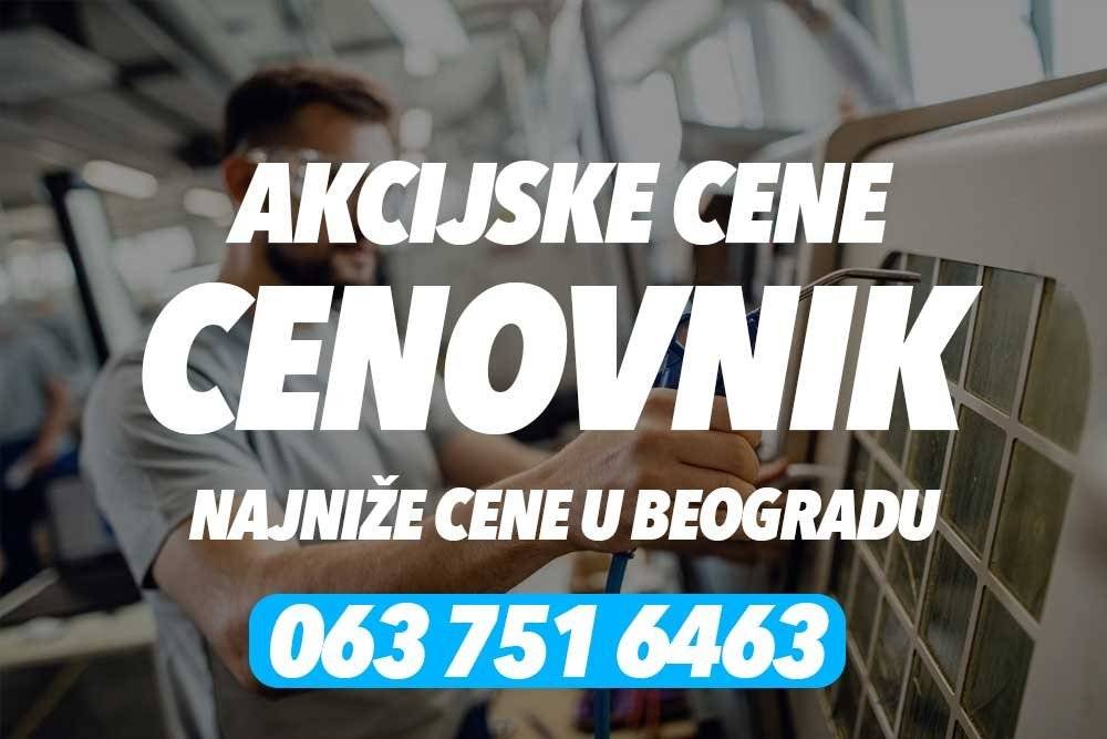 Cenovnik klima servisa u Beogradu