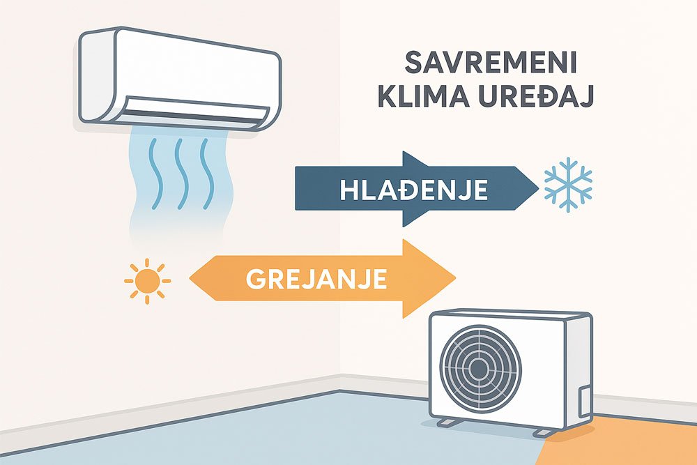 Klima za grejanje i hlađenje