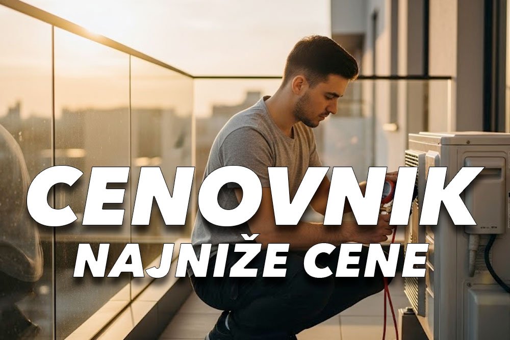 Popravka klime cenovnik