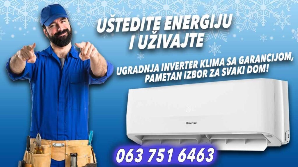 ugradnja inverter klima uredjaja