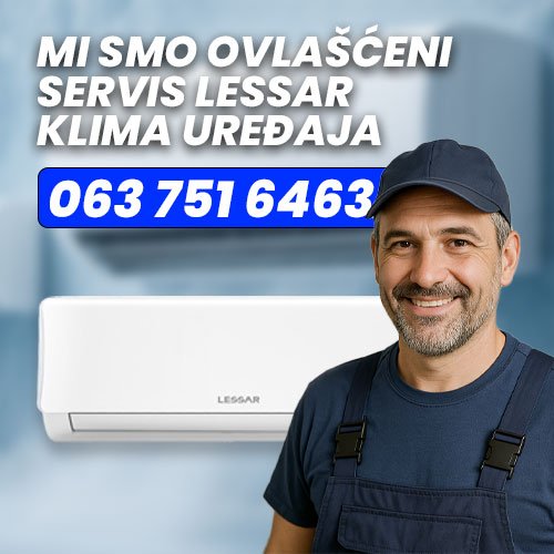 Ovlašćeni servis Lessar klima