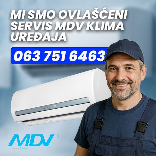 Ovlašćeni servis MDV klima