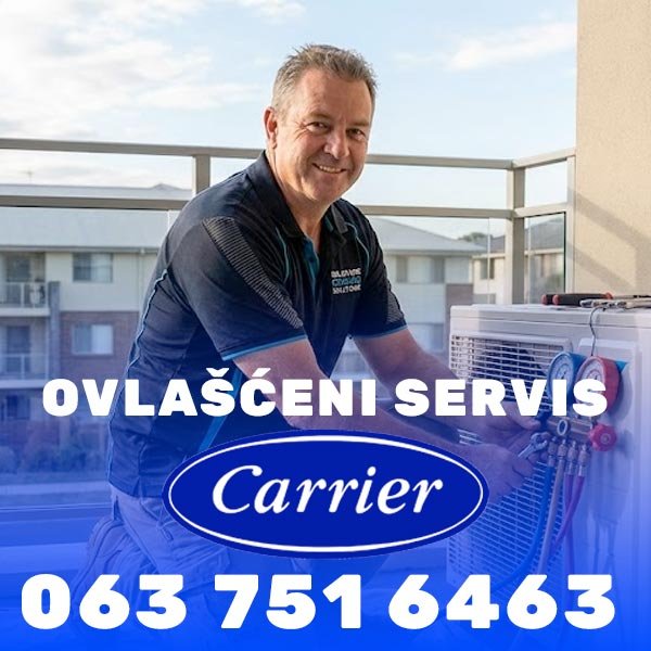 Ovlašćeni servis Carrier klima uređaja