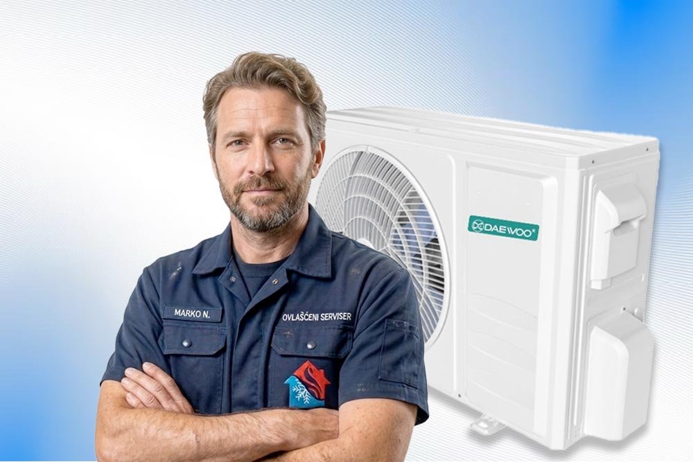 Ovlašćeni majstor za Daewoo klima uređaje u Beogradu