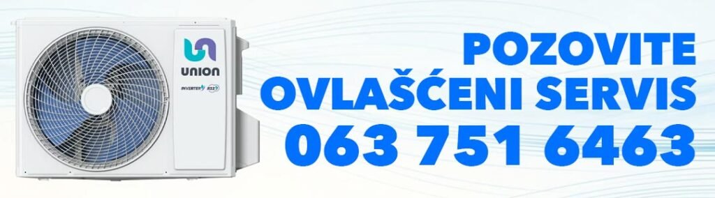 Kontakt ovlašćenog servisa za Union klime