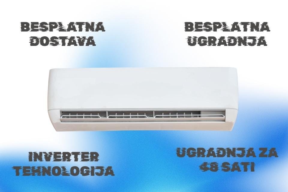 Inverter klime sa montažom Beograd — A++ energetska klasa, besplatna montaža