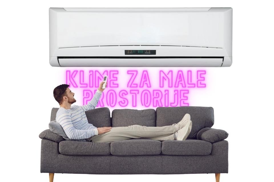 Klime za male prostorije — 9000 i 12000 BTU inverter uređaji