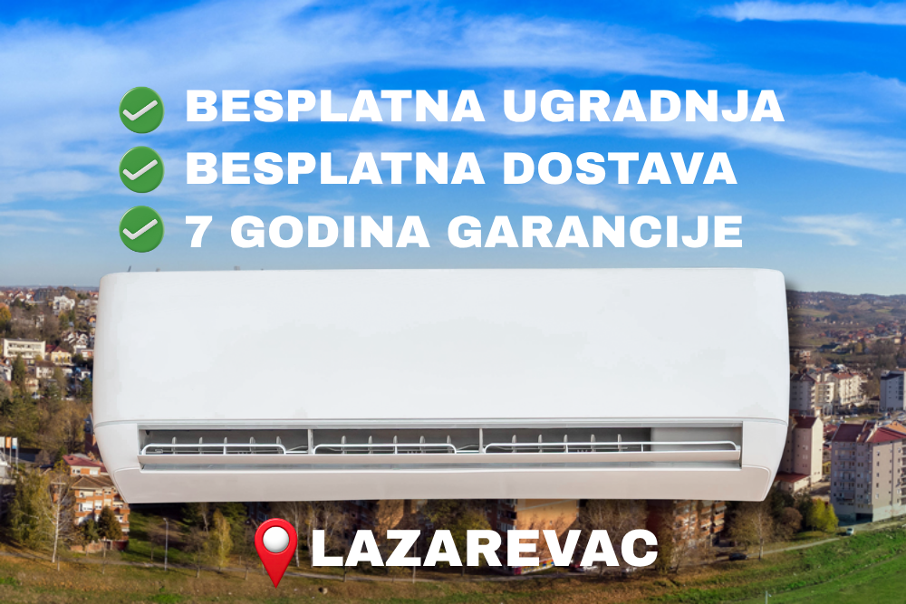 Prodaja klima uređaja sa ugradnjom u Lazarevcu
